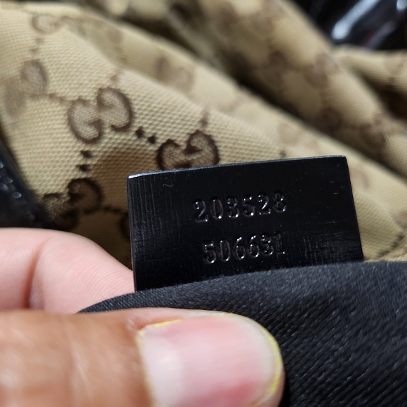 Authentic Gucci monogram canvas full moon large tote bag - Picture 5 of 5